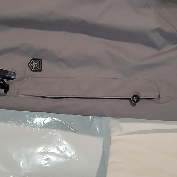 SESSION'S Women's Snow Ski Pants Grey XS Recco Reflective WARM adjustable zipper - Picture 2 of 12